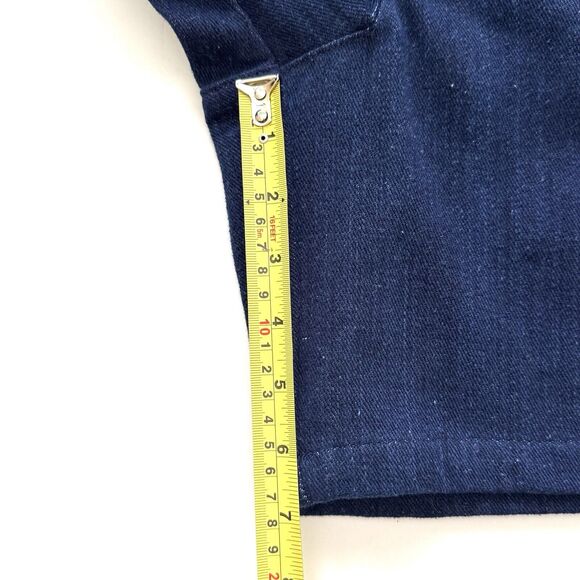 NWT Patagonia Men Handwoven Fabric Organic Cotton Volley Shorts Denim Blue - Picture 10 of 11